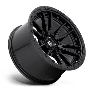 Fuel D67917907545 - Rebel 17x22 Matte Black