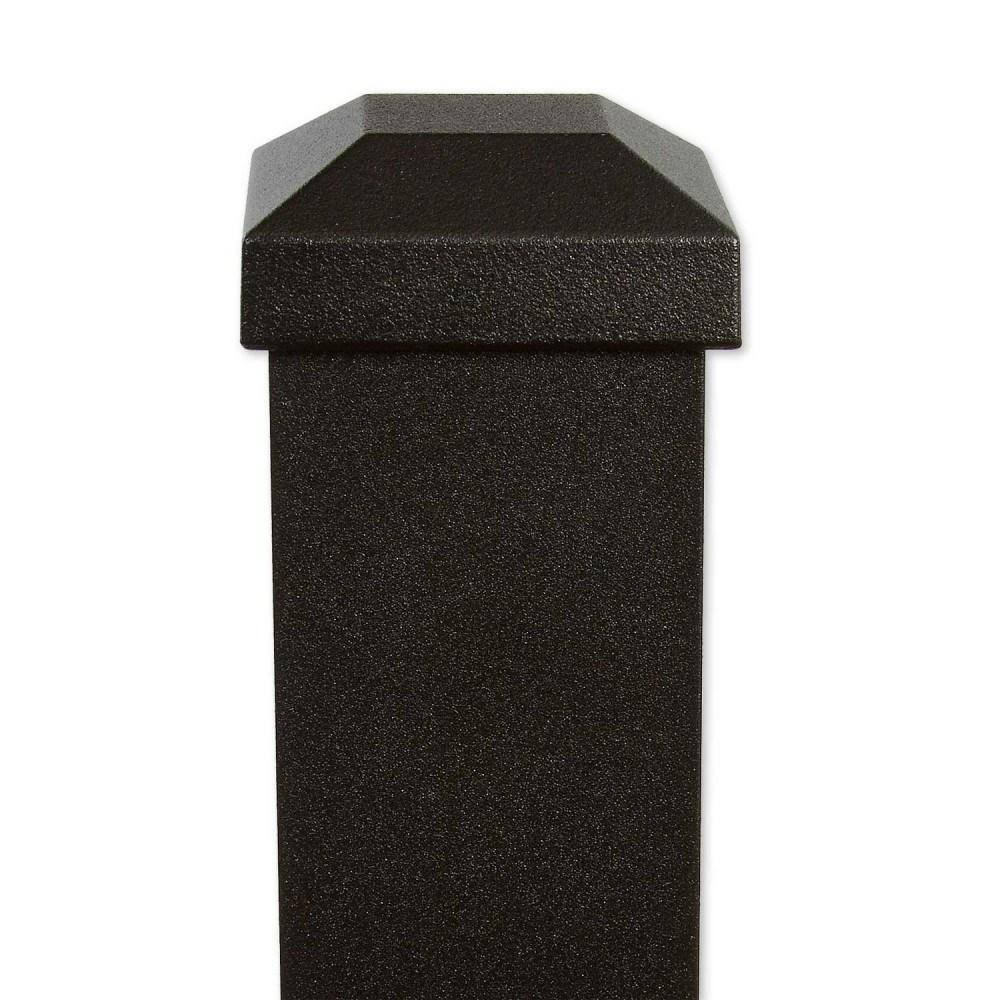 Trex Signature Aluminum Post Kit - 2.5x22 x 37x22 - Charcoal Black