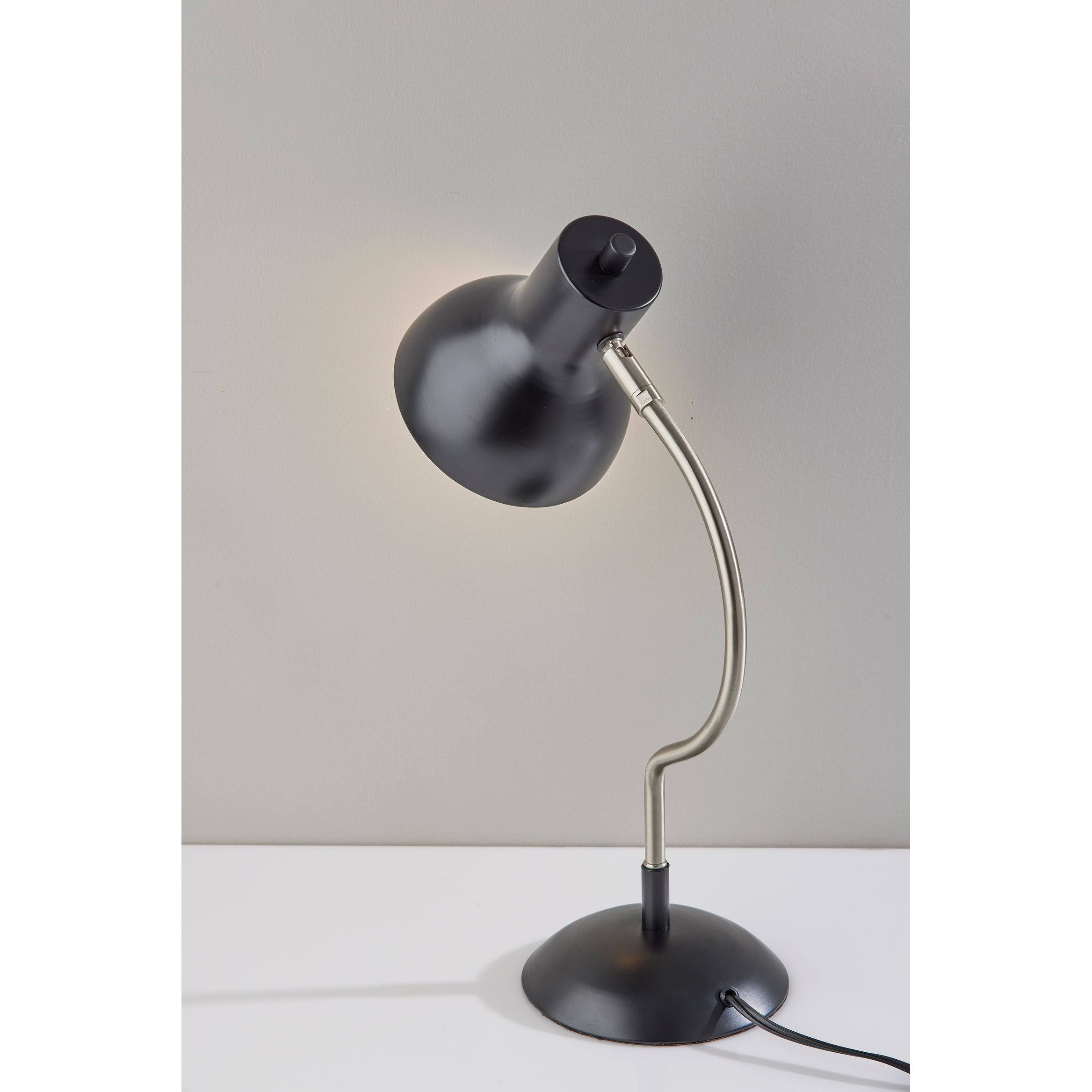 Adesso Elmhurt Desk Lamp - Black