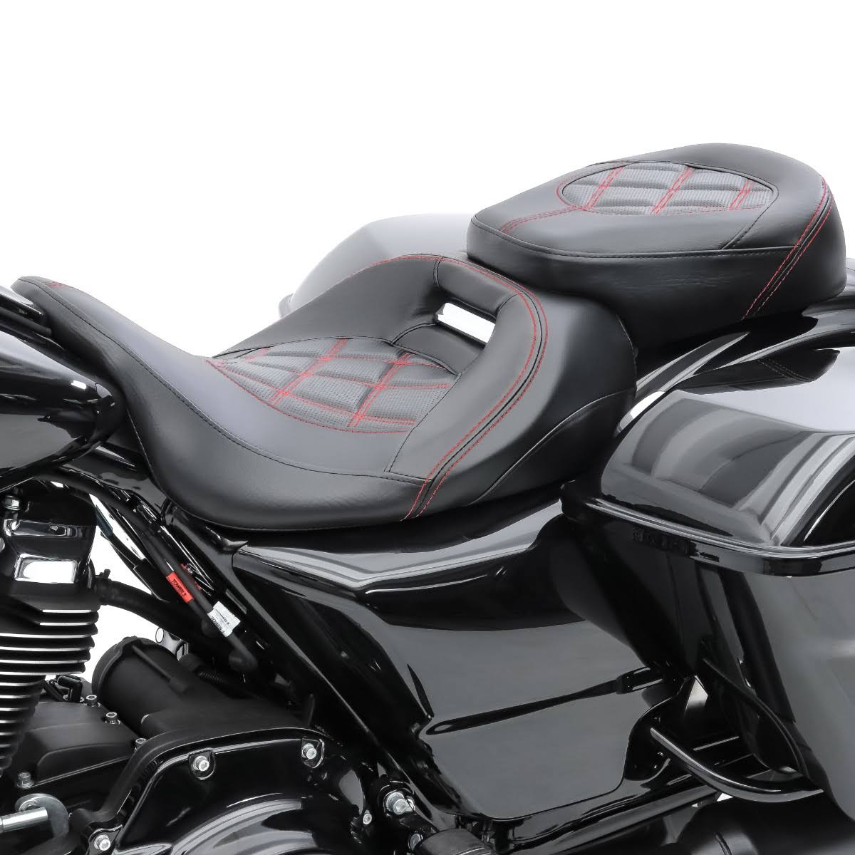 Seat for Harley Road King Special 17-21 Craftride RH3 Black-Red