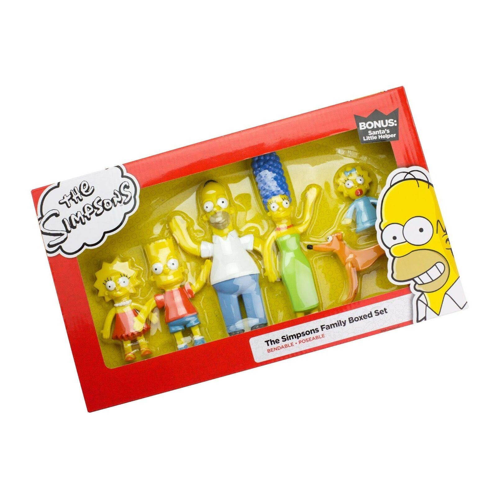 NJ Croce Simpsons Family Boxed Set Action Figure