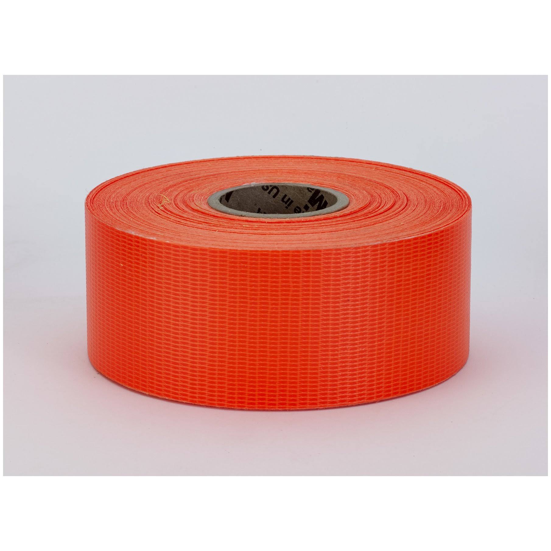 Mutual Industries 17772-145-2000 Vinyl Coated Nylon Reinforced Fluorescent Barricade Tape, 2x22 x 50 Yd., Glo Orange (Pack of 10