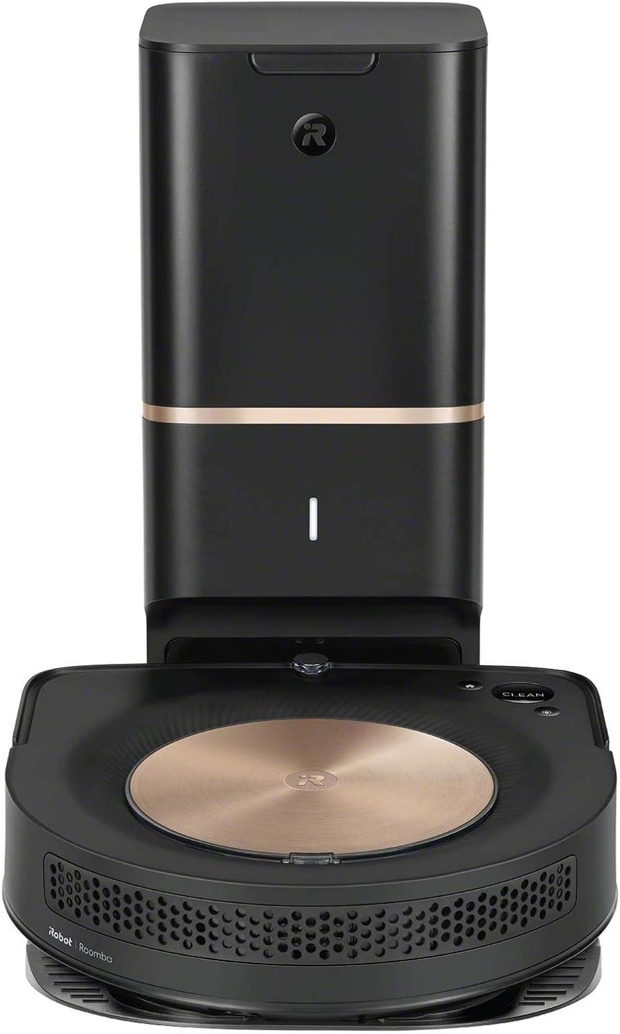 iRobot Roomba s9+ (9550) Robot Vacuum with Automatic Dirt Disposal- Empties itself, Wi-Fi Connected, Smart Mapping, Powerful Suction, Anti-Allergen System, Corners & Edges, Ideal for Pet Hair, black (Renewed)