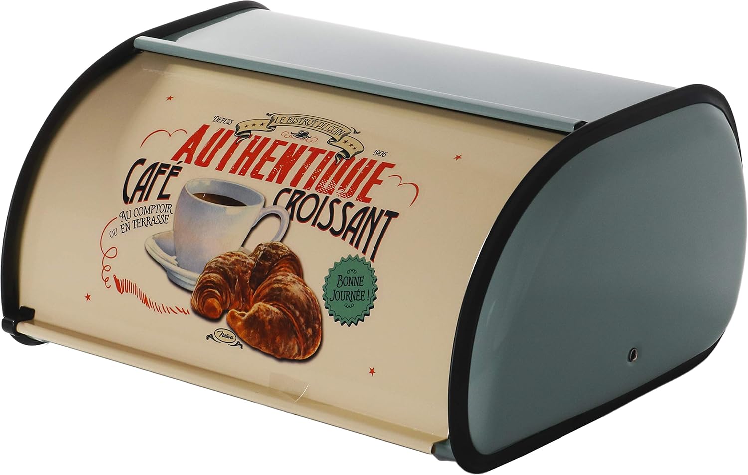 PENGKE Stainless Steel Bread Box for kitchen,Metal Bread Bin,Bread Storage Bread holder for Counter,12.6 x8.7x5.5inch,Pack of 1