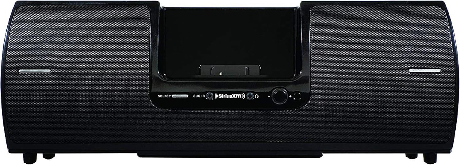 SiriusXM SXSD2 Portable Speaker Dock Audio System for Dock and Play Radios (Black)