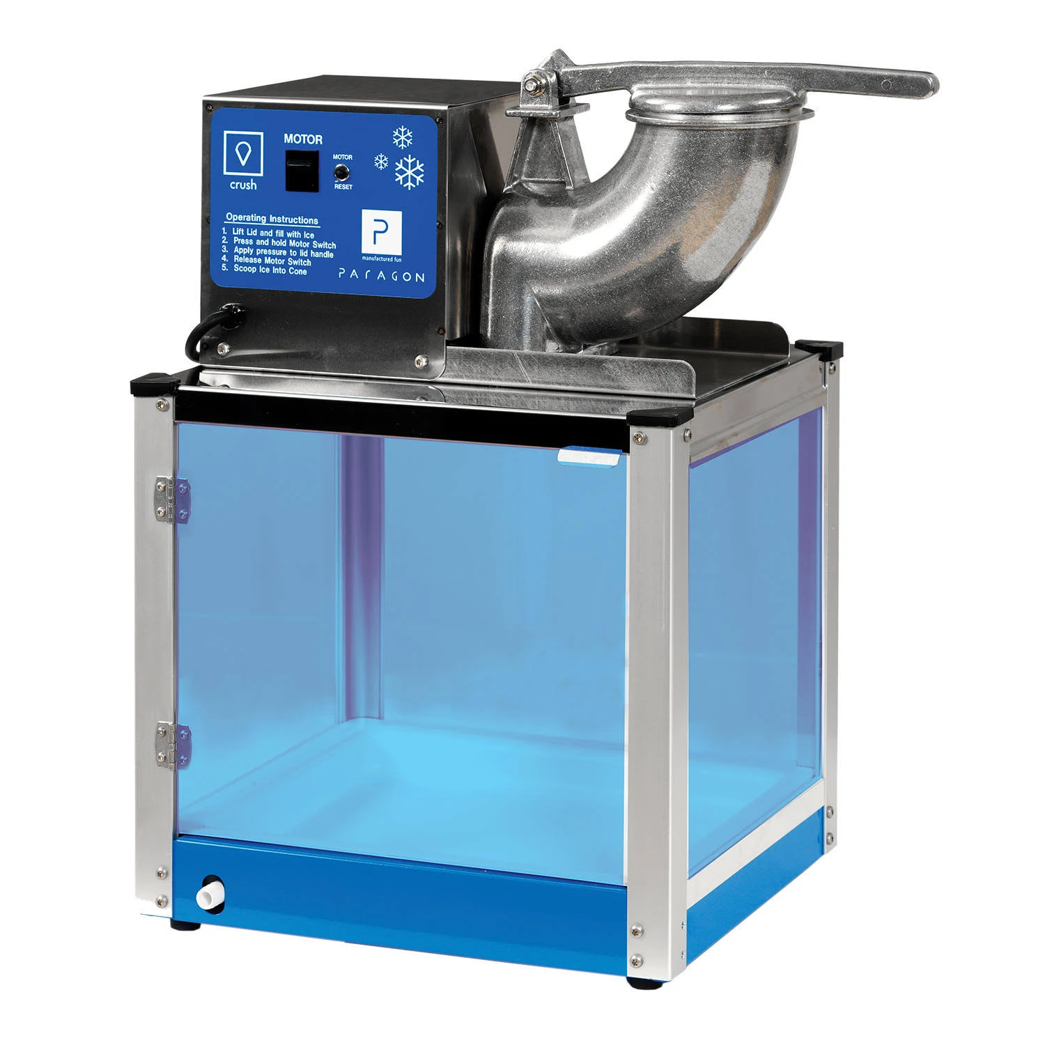 Paragon 6133311 Blue Frost Sno Cone Machine