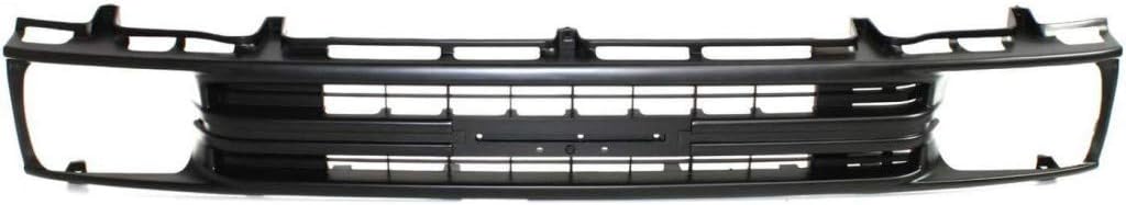 For Toyota Pick Up Grille Assembly 1989 1990 1991 | Painted Black Shell & Insert | 1-Piece Type | 2WD | Plastic | TO1200134 | 5311189131