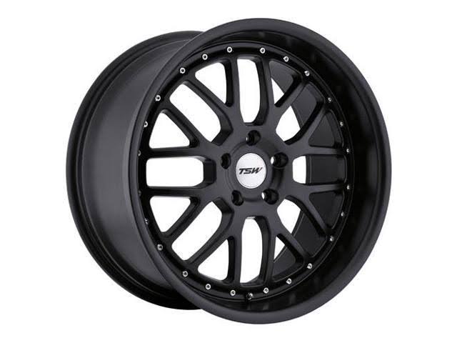 TSW Valencia Black 17x8 5x114 20et