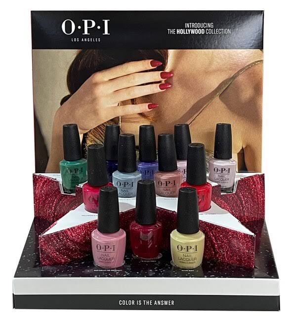 OPI Classic Nail Lacquer Hollywood Spring 2021 - 12 PC Display