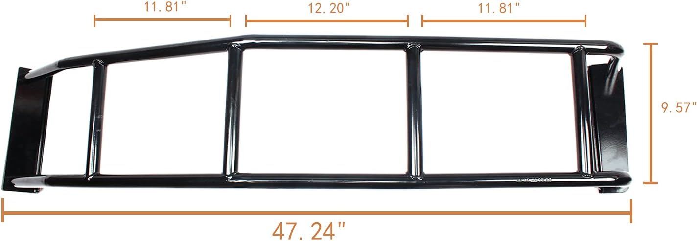 Rear Ladder Compatible with Toyota 4Runner 2010-2020，Blcak Steel Durable 4runner Accessories (One Pack)