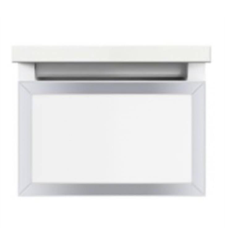 Robern VP12H1D21F28N76 Profiles, 12X7.5X21, Full Drawer, Matte Black, Chrome