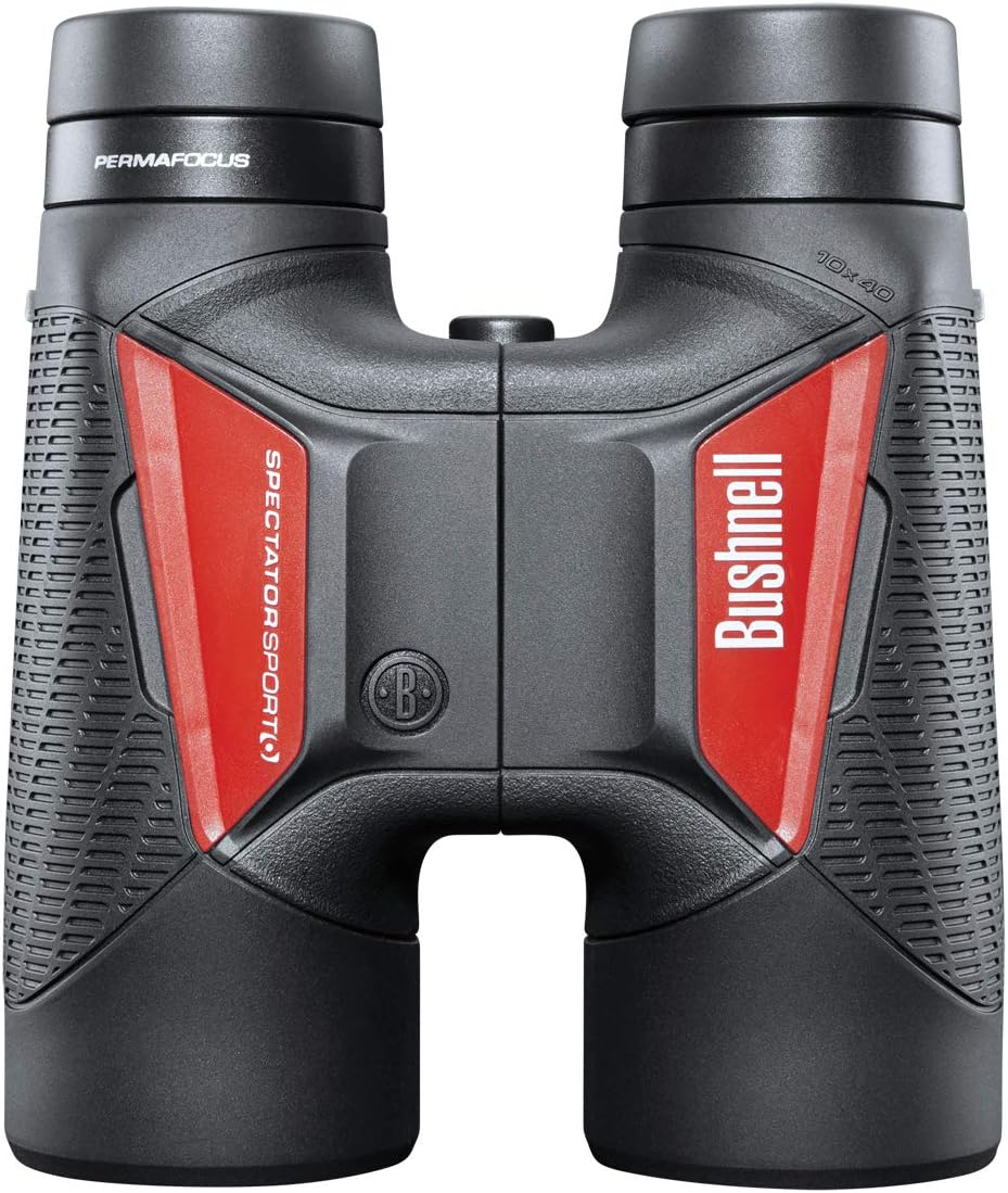 Bushnell Waterproof Spectator Sport Binocular, 10x40mm, Black