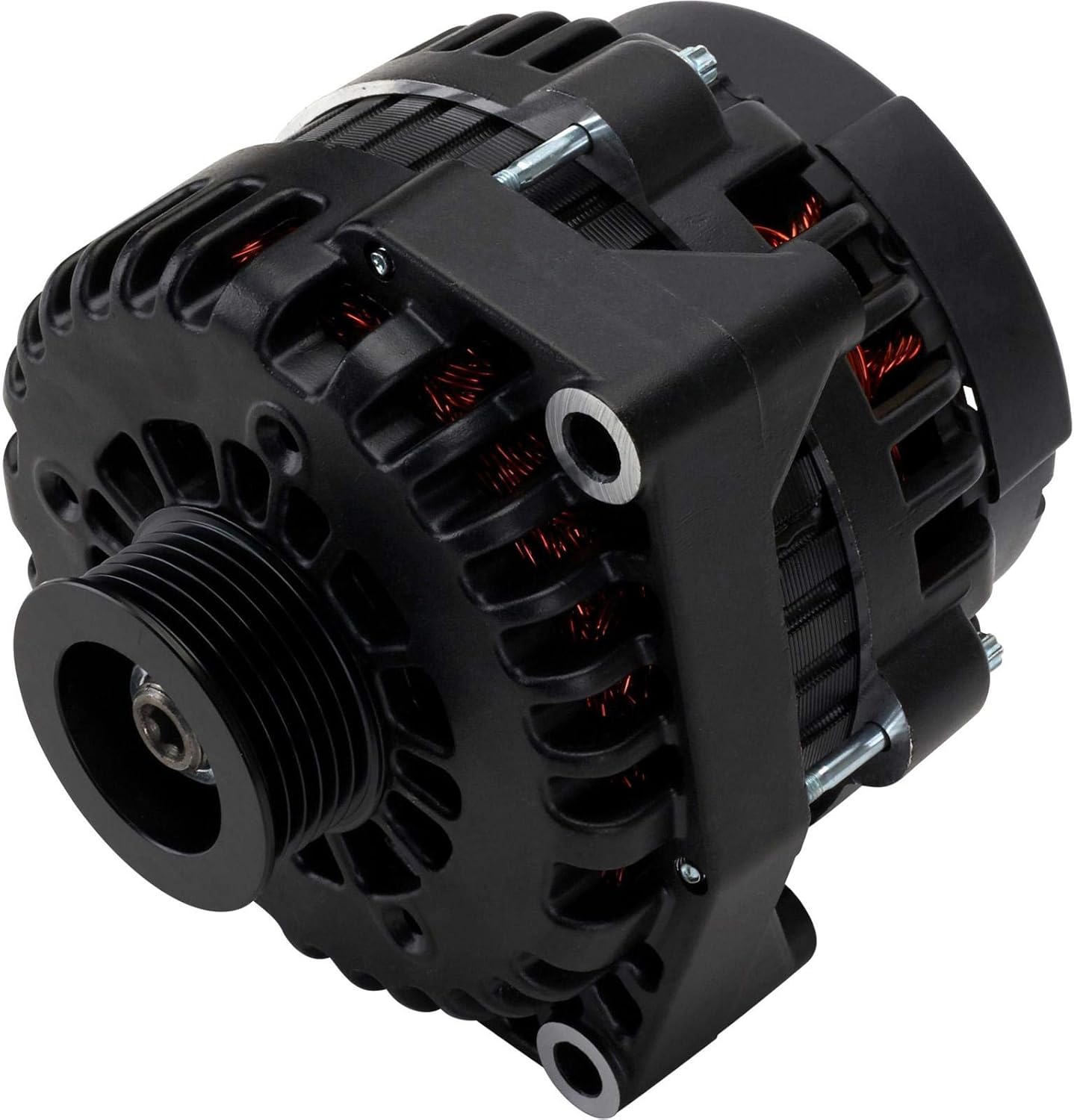 Speedway Motors GM AD244 Style High Output 220 Amp All Black Alternator
