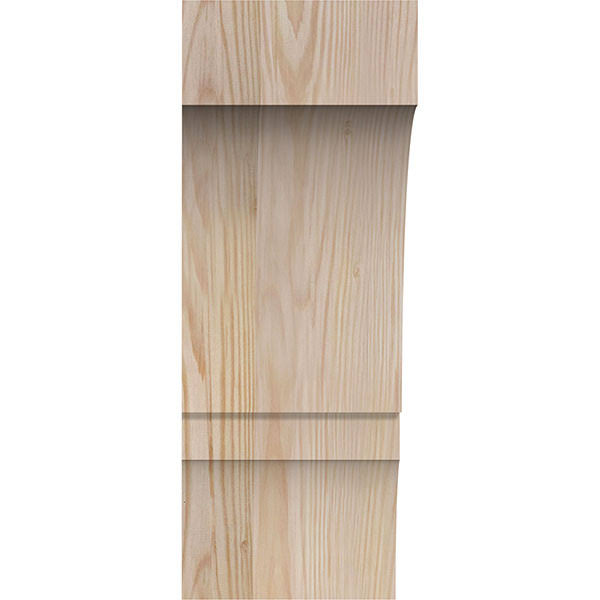 6x22W x 8x22D x 16x22H Balboa Rough Sawn Brace, Douglas Fir