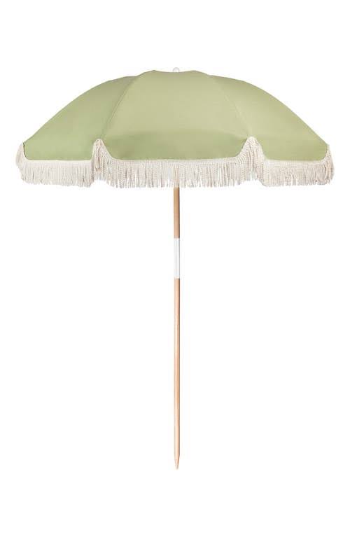 Sunnylife Luxe Beach Umbrella - Green