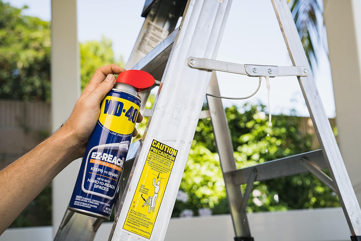 WD-40 EZ Reach Flexible Straw Lubricant,14.4 oz. (6 Pack) Pack of 2