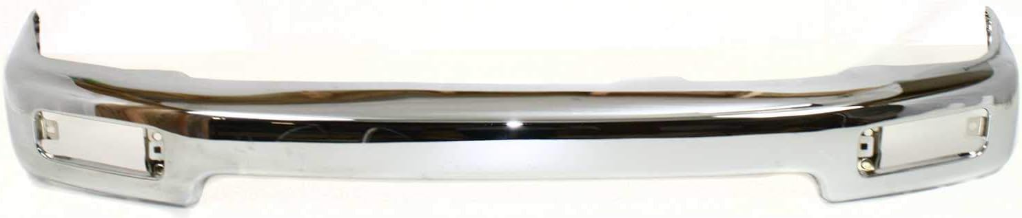 Evan-Fischer Front Bumper Compatible with 1996-1998 Toyota 4Runner Face Bar Chrome Base/SR5 Models