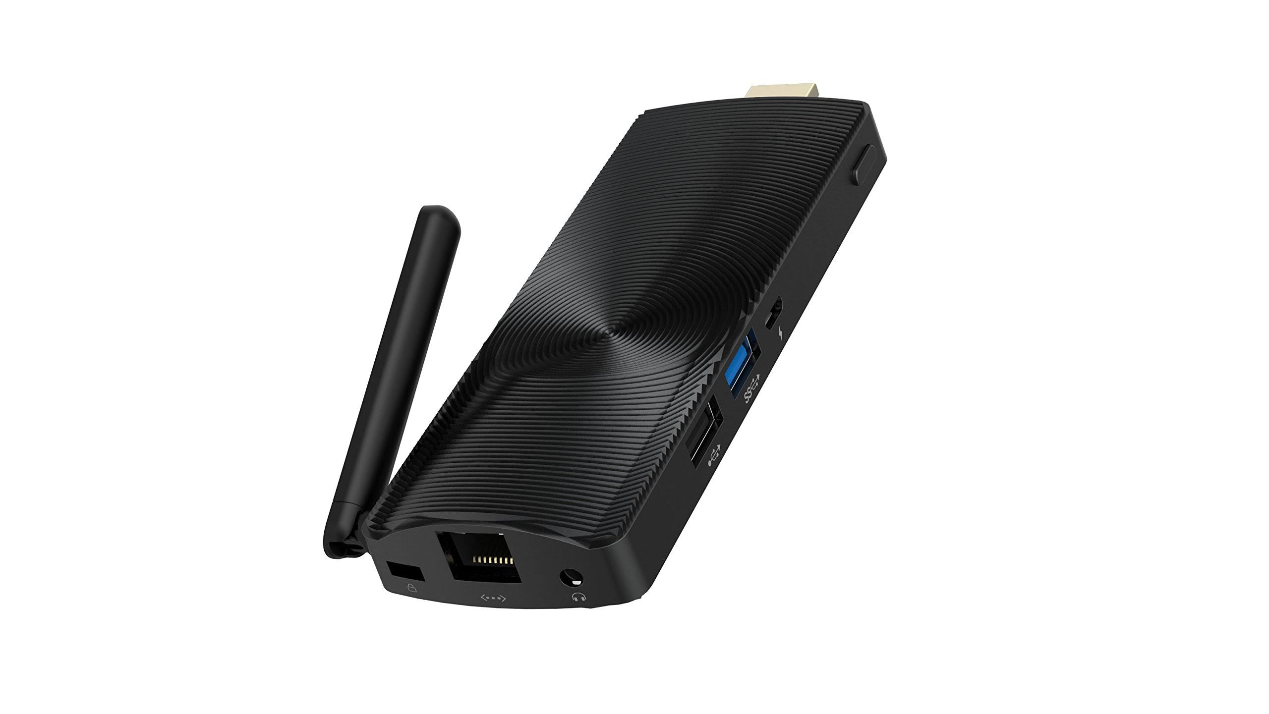 Azulle Access Plus Mini PC Stick Windows 10 Pro Fanless , Cherry Trail T3 Z8300, 2GB RAM+64GB A-1073