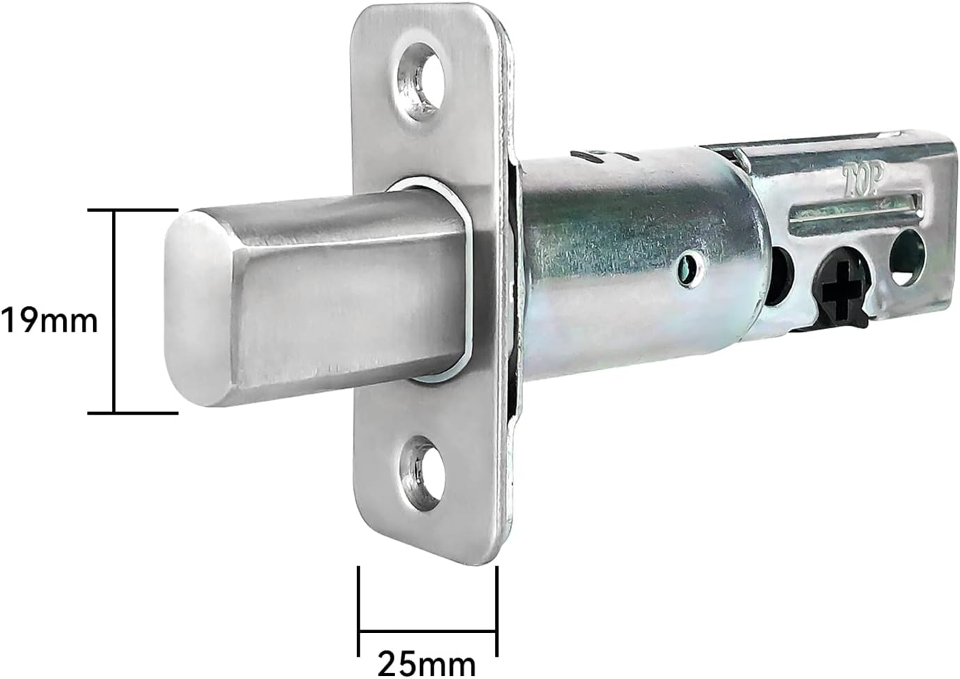KUACCI Parts & Accessories Universal Pro Deadbolt, Stainless Steel, Adjusts for 60mm-70mm (2-3/8