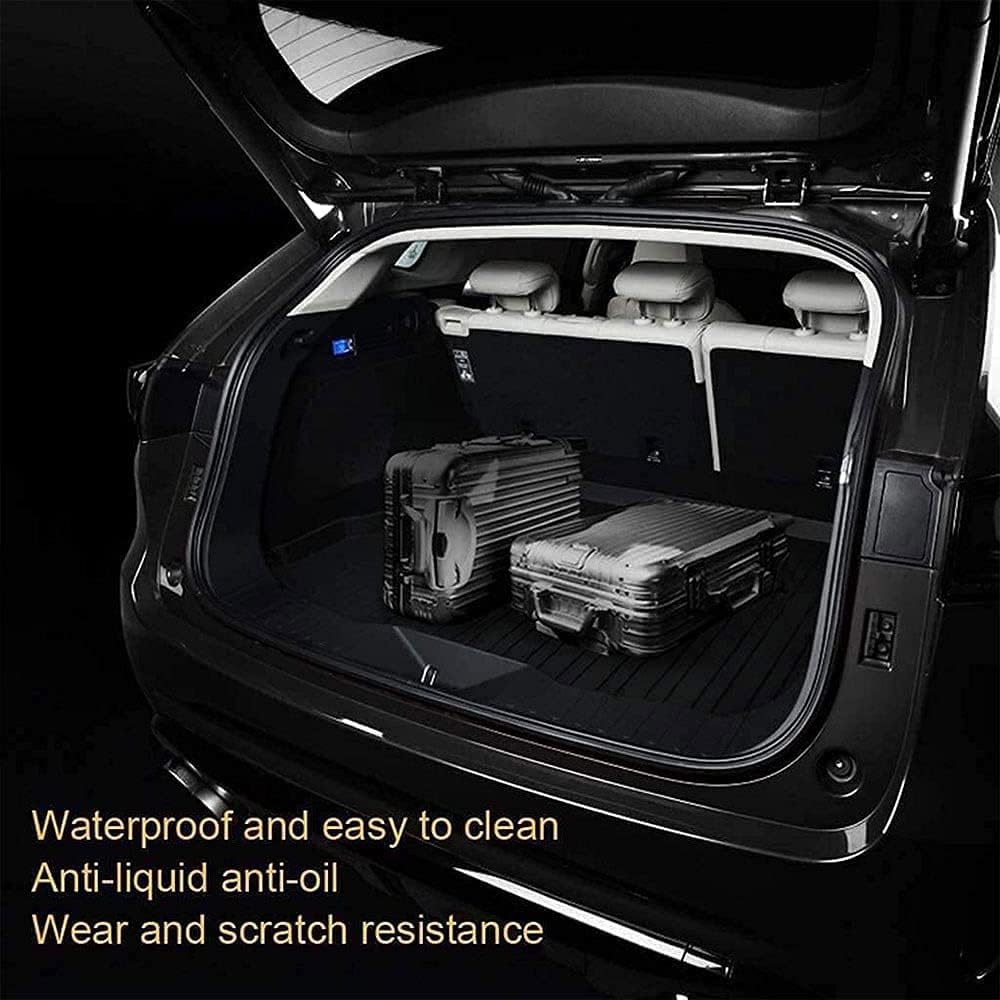 Premium FlexTough All-Protection Cargo Mat Liner , Heavy Duty Trunk Liner for Chevrolet Onix Plus Sedan 2020 , &ndash;w/Traction Grips & Fresh Design (for Chevrolet Onix Plus Sedan 2020)