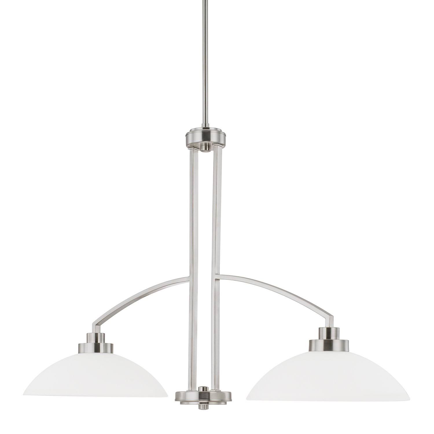 Capital Lighting 816021PN-346 - HomePlace 2 Light Island, Polished Nickel