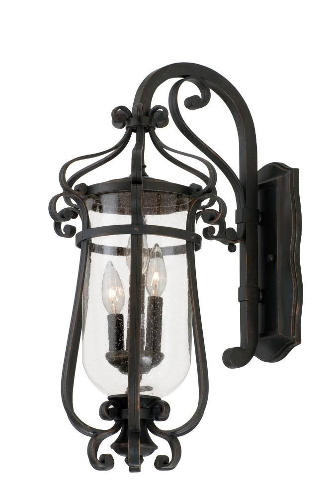 Kalco Lighting 9233AC Hartford - Three Light Outdoor Large Wall