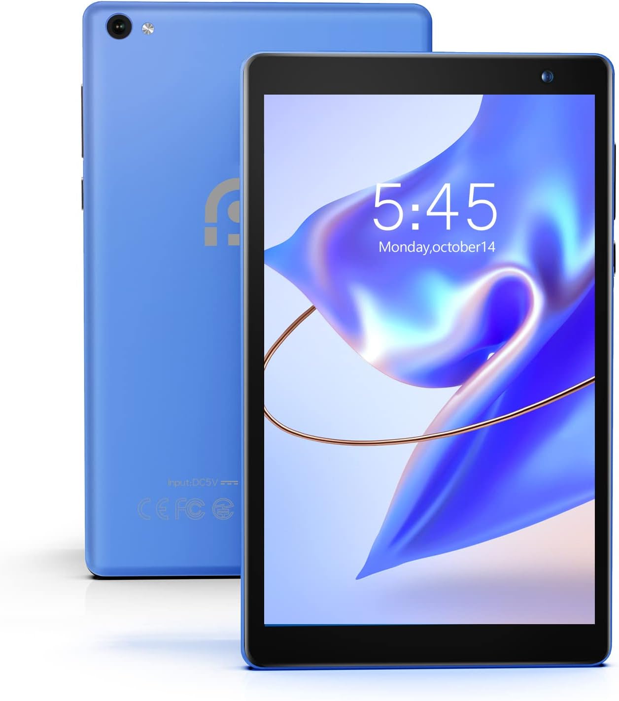 Pritom Tronpad Tablet - 7'' Android 10 Tablet PC with 32 GB Storage, Quad Core, HD IPS Display, Dual Camera, WiFi, Bluetooth, Black Pack of 2