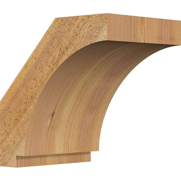 6x22W x 8x22D x 8x22H Imperial Rough Sawn Brace, Western Red Cedar