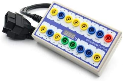 OBDII Diagnostic Scan Detector ＆ Break Out Box, OBD Diagnostic Tool, OBD line Signal , Car Diagnostic Tool Pack of 2