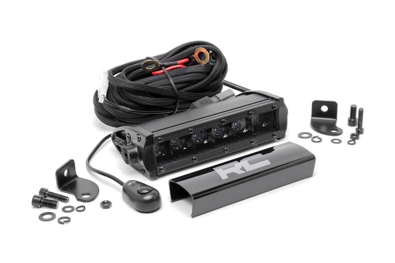 Rough Country Black Series 6x22 Cree LED Light Bar - 70707BL