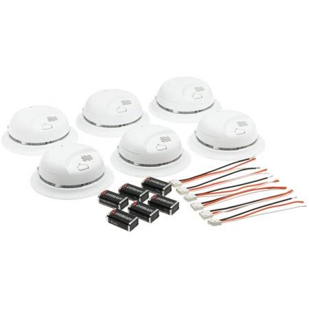 First Alert 9120b6cp Smoke Alarm 120 Volt AC Plus Battery Backup Sold As A Contractor Pack of 6