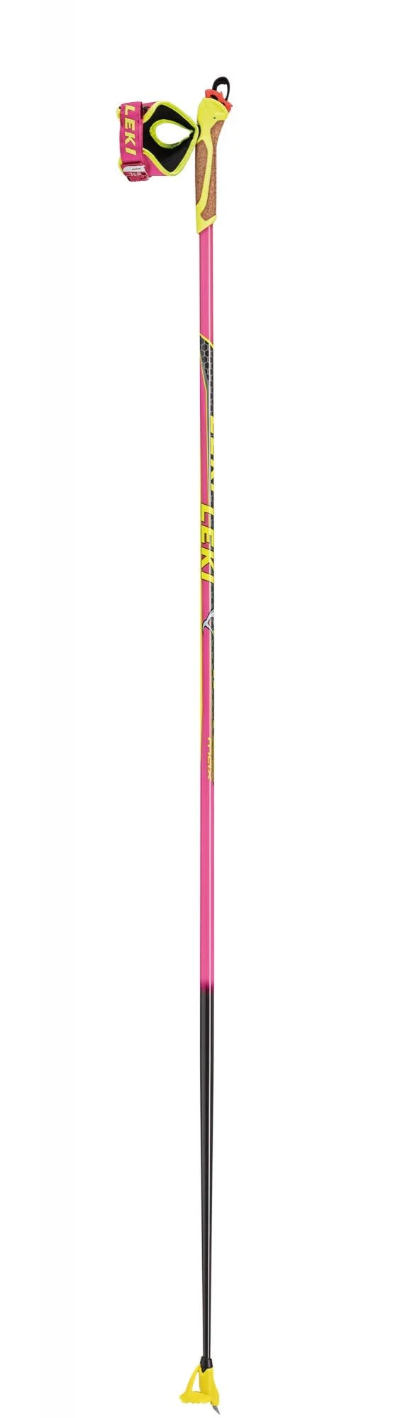 Leki HRC Max F Pink Cross Country Race Pole Kit