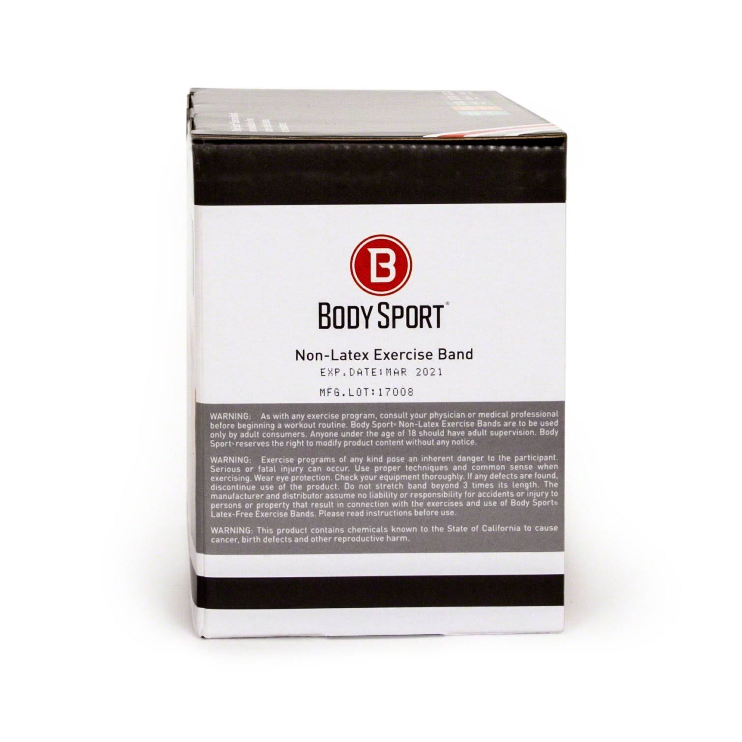 Body Sport Exercise Bands - Black, Special Heavy Resistance