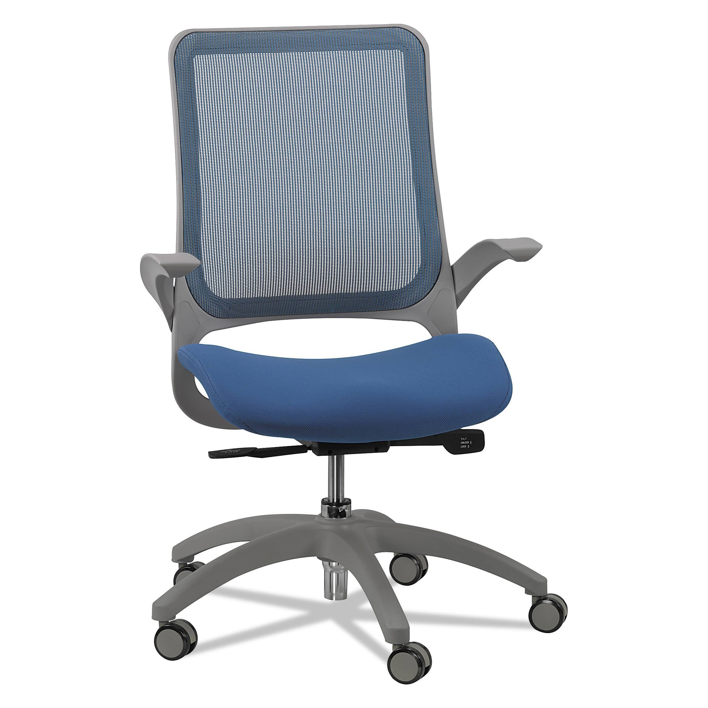 Eurotech Hawk Mesh-Back Chair, Blue-Black