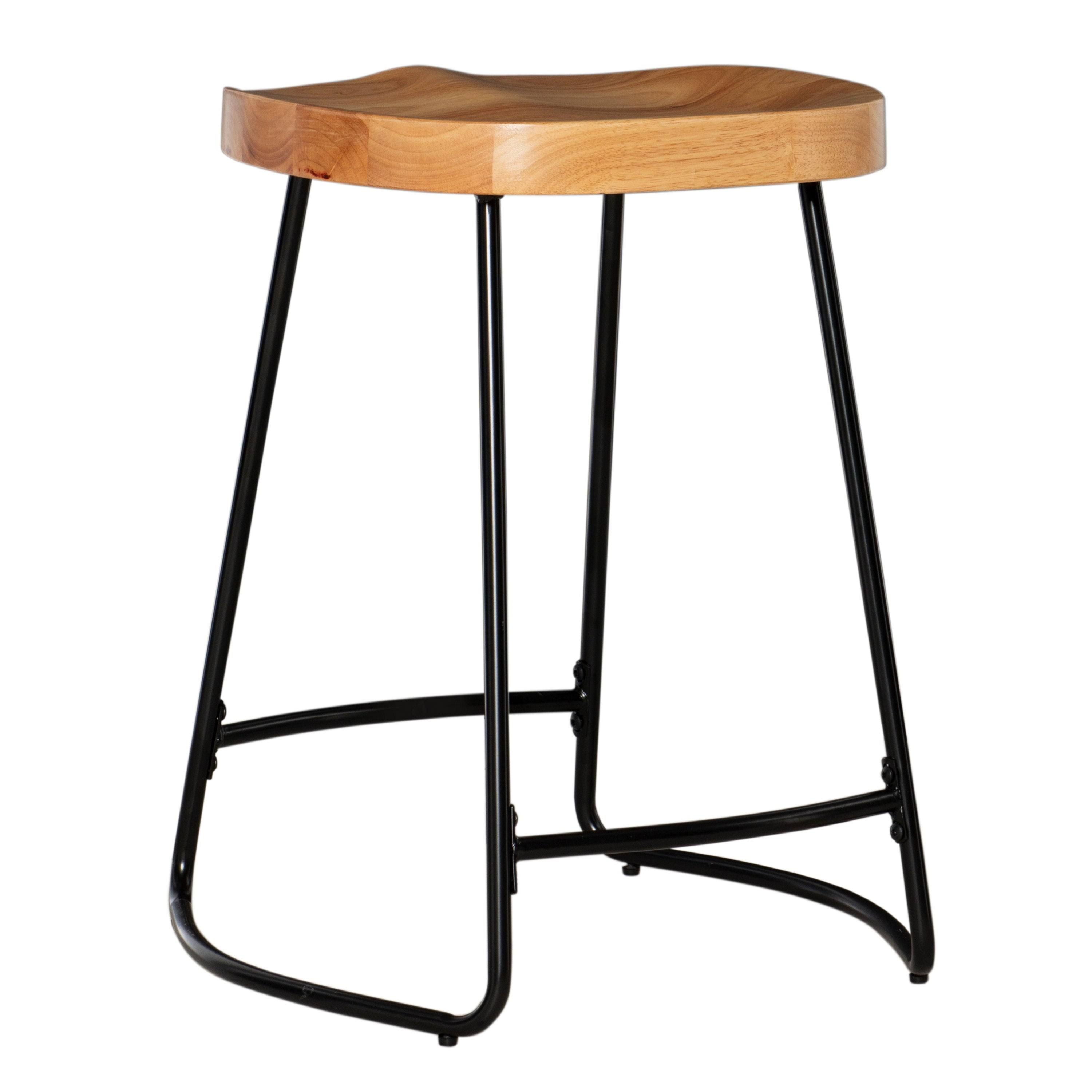 Linon Trent Tractor Seat Counter Stool - Single - Counter Height