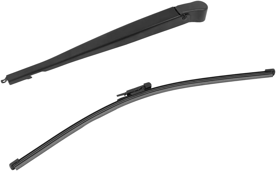 X AUTOHAUX Rear Windshield Wiper Blade Arm Set Back Wiper Arm and Blade Kit 405mm for Porsche Macan Type 95B 2014-2017