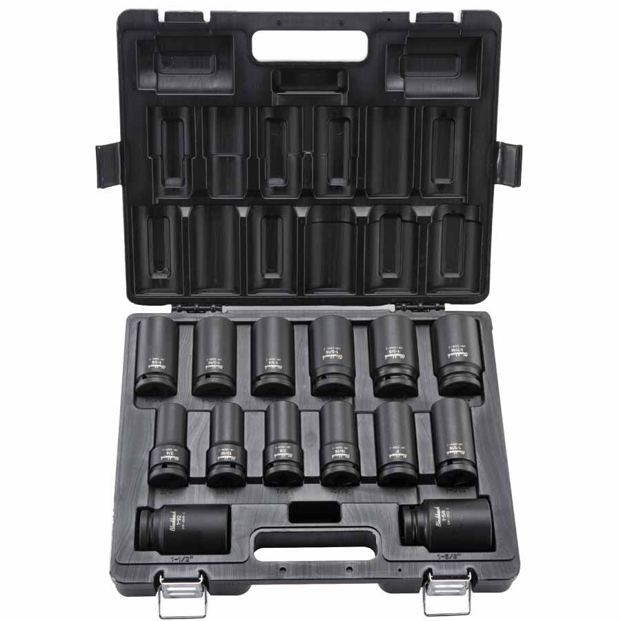 Blackhawk UW-2614DS 14pc SKT IMP 3/4dr Deep