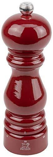 Peugeot 23591 Paris u&Select 7-Inch Salt Mill, Red Lacquer