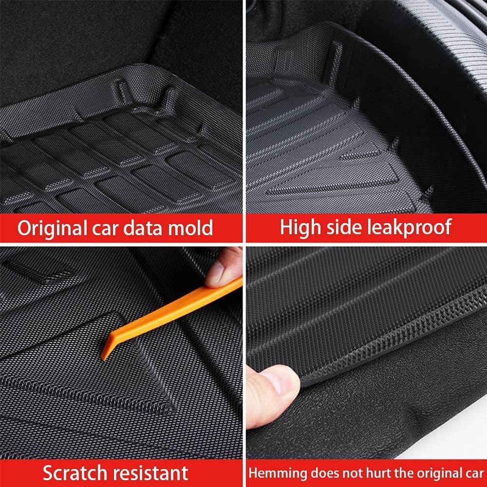Premium FlexTough All-Protection Cargo Mat Liner , Heavy Duty Trunk Liner for Chevrolet Track / Tracker 2014-2018 , &ndash;w/Traction Grips & Fresh Design (for Chevrolet Track / Tracker 2014-2018)