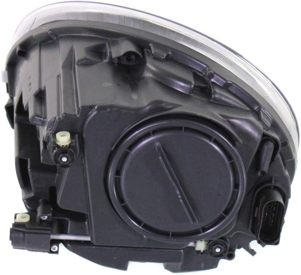 For 2012-2017 Volkswagen Beetle Headlight Driver and Passenger Side CAPA Certified Bulbs Included VW2502147 VW2503147 - Replaces 5C1 941 005, 5C1 941 006 ;Halogen