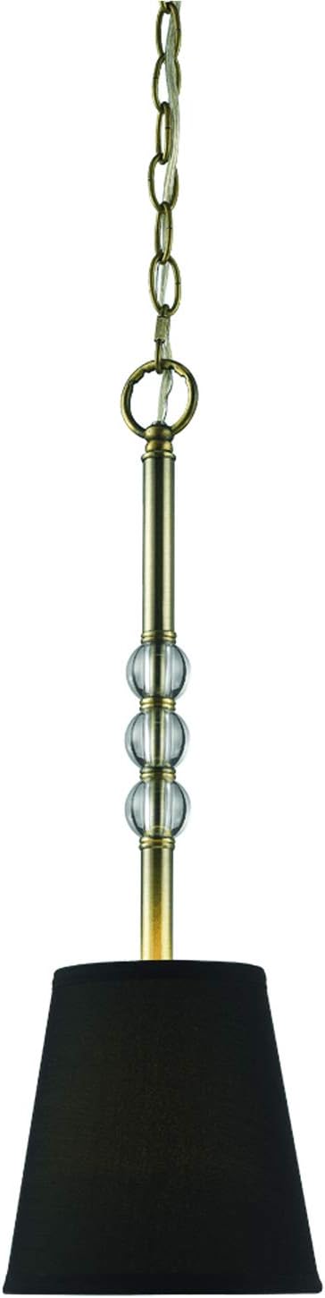 Golden Lighting 3500-1W AB-GRM Sconce with Tuxedo Shades, Aged Brass Finish Pack of 2