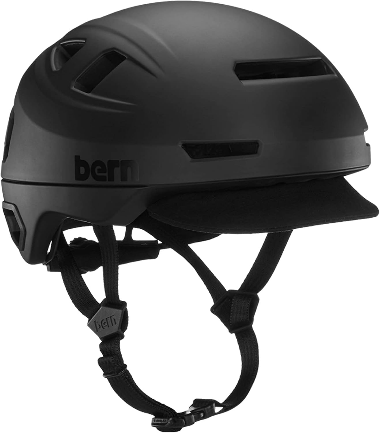 Bern, Hudson Commuter Helmet with MIPS, Integrated LED Rear Light and U-Lock Compatibility Pack of 2