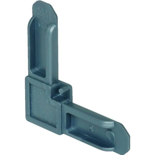 1/4 Nylon Frame Corner Gray, Package of 100