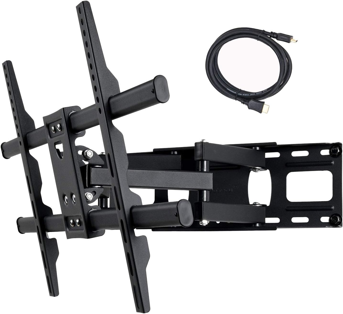 VideoSecu MW380B5 Full Motion Articulating TV Wall Mount Bracket for Most 37