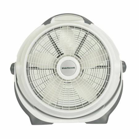 Large Floor Fan Air Circulator Wind Machine Fan Round Box Wind Tunnel 3 Speed