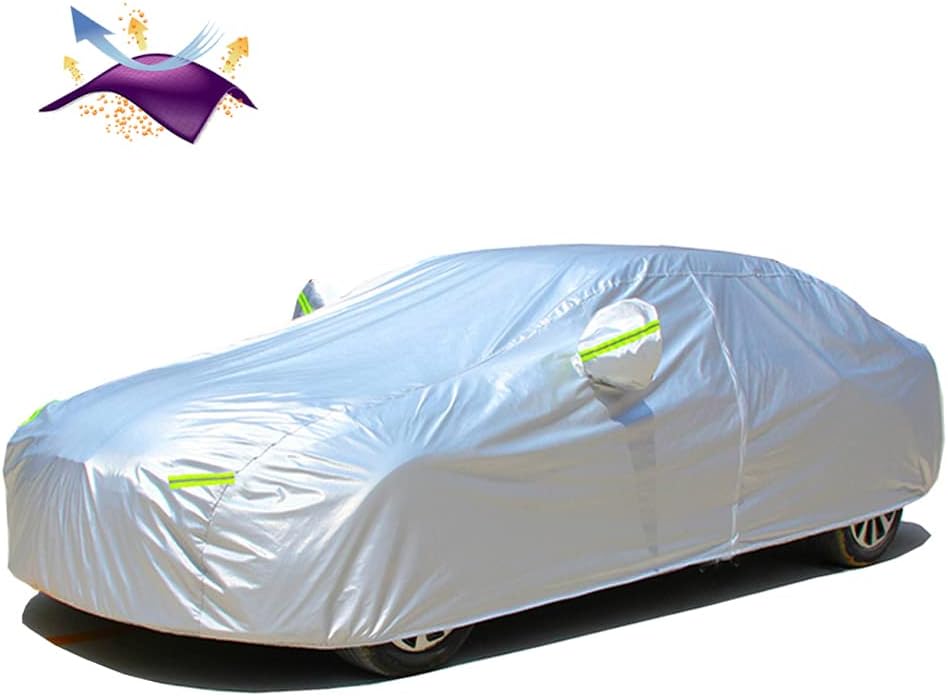 KouKou Oxford Car Cover Waterproof All Weather for Automobiles, Fit Sedan Toyota Camry/Avalon, Honda Accord/Civic, Nissan Altima/Maxima, Audi a4/a5/a6, Tesla Model 3 etc.( 193 X 72 X 59 inch )