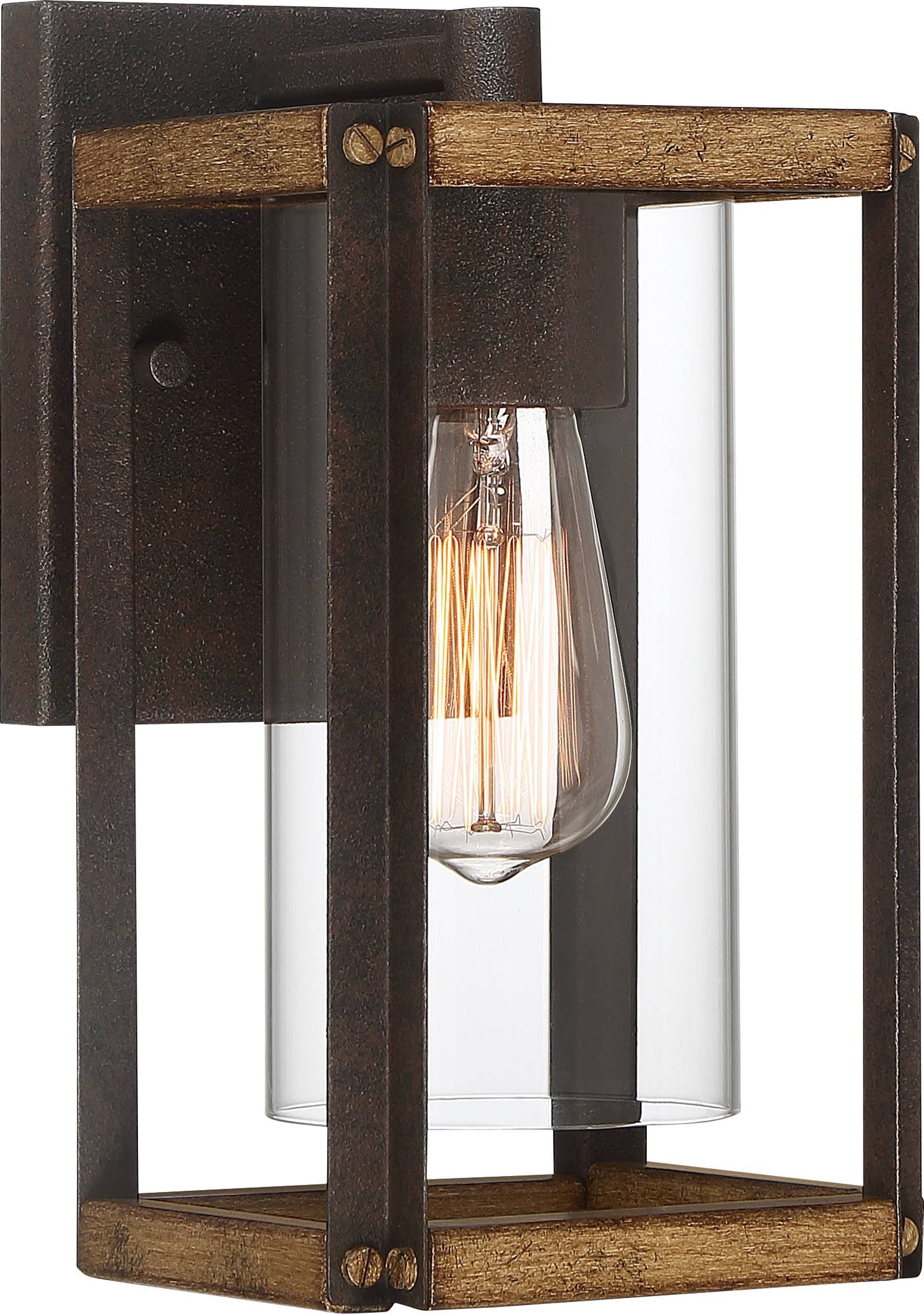 Quoizel MSQ8406RK Marion Square Outdoor Lantern, Rustic Black