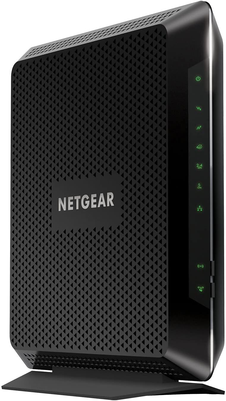NETGEAR Nighthawk Cable Modem WiFi Router Combo C7000-Compatible with Cable Providers Including Xfinity by Comcast, Spectrum, Cox for Cable Plans Up to 800Mbps | AC1900 WiFi Speed | DOCSIS 3.0