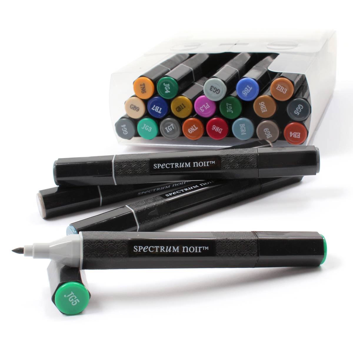 Spectrum Noir Alcohol Markers - Darks - 24 Pack