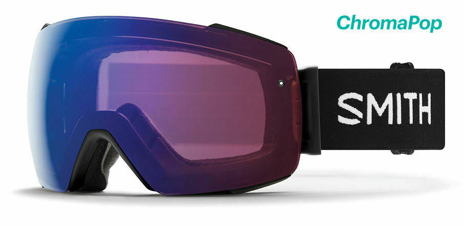 Smith Optics I/O Mag XL Black CP Photochromic Rose Flash Lens Goggles - 2021